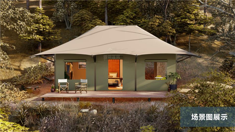 游牧文明遇见现代设计：解码紫阳县露营酒店帐篷的建筑哲学
